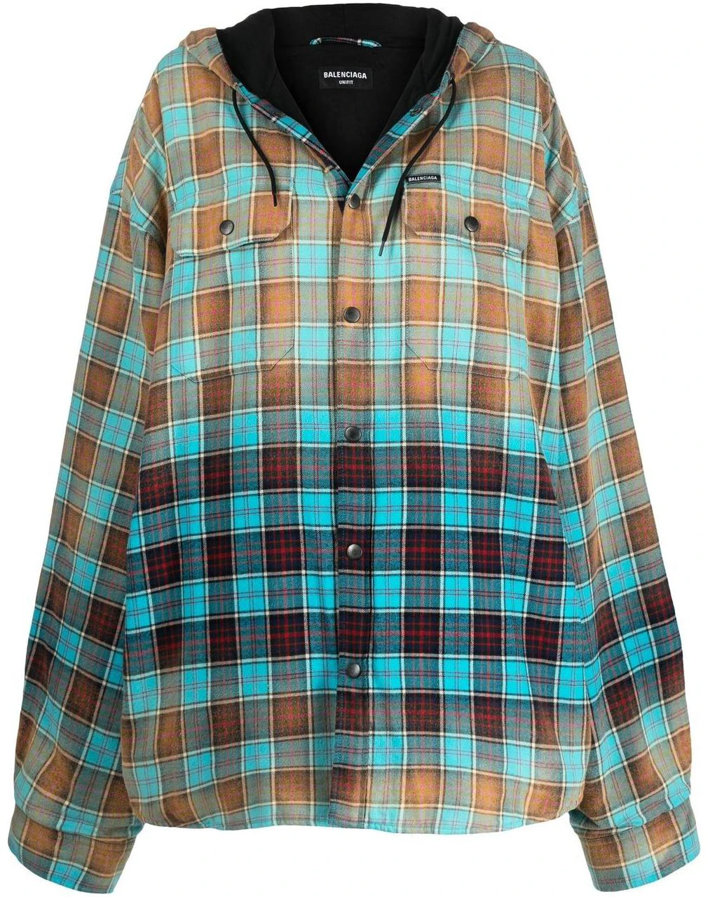 women-balenciaga-ss-22-gradient-plaid-drawstring-hooded-long-sleeve-shirt-blue-women-699223-tmm-116305