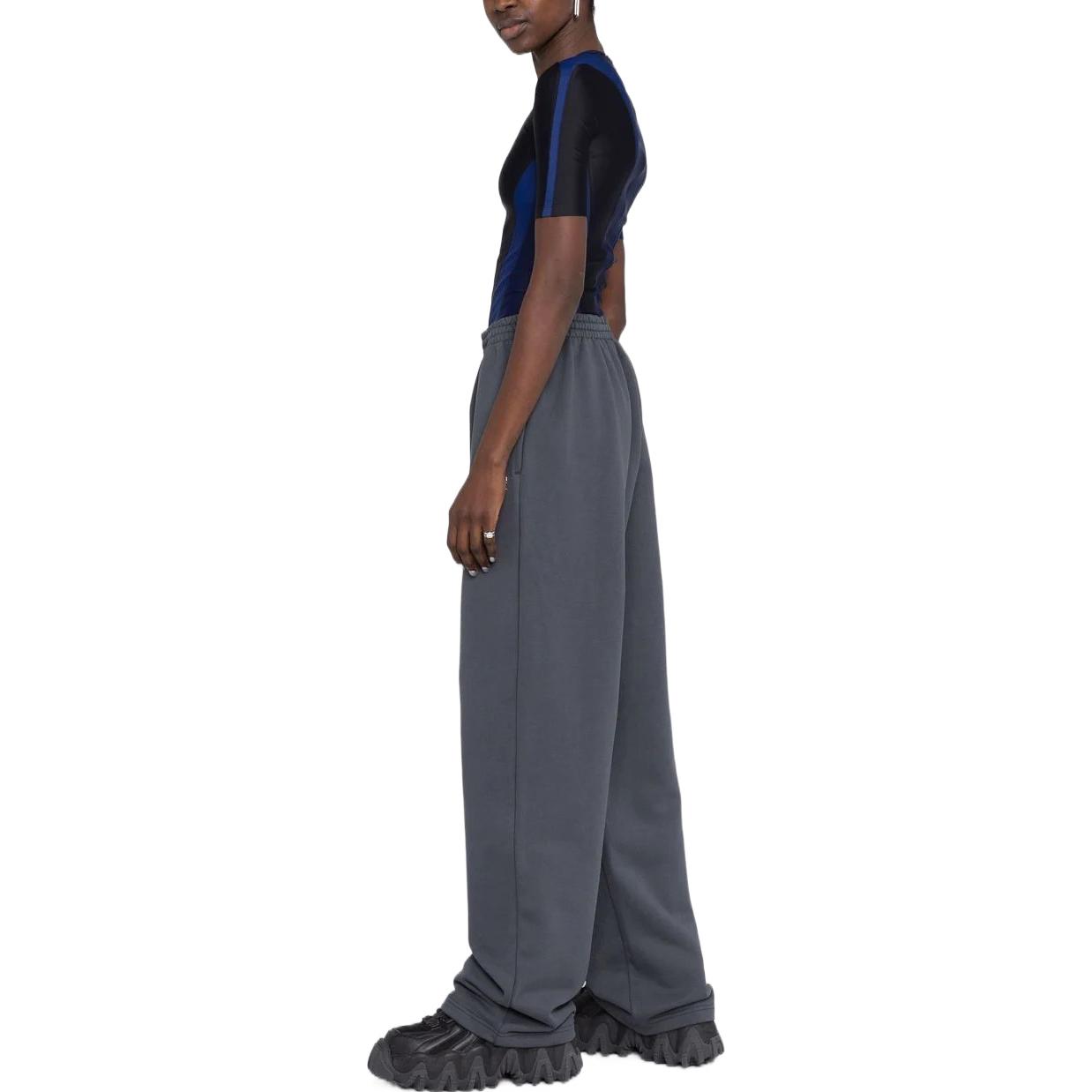 Purchase (W) 巴黎世家SS22灰色针织中腰标志女款休闲裤. 674594TKVI91366