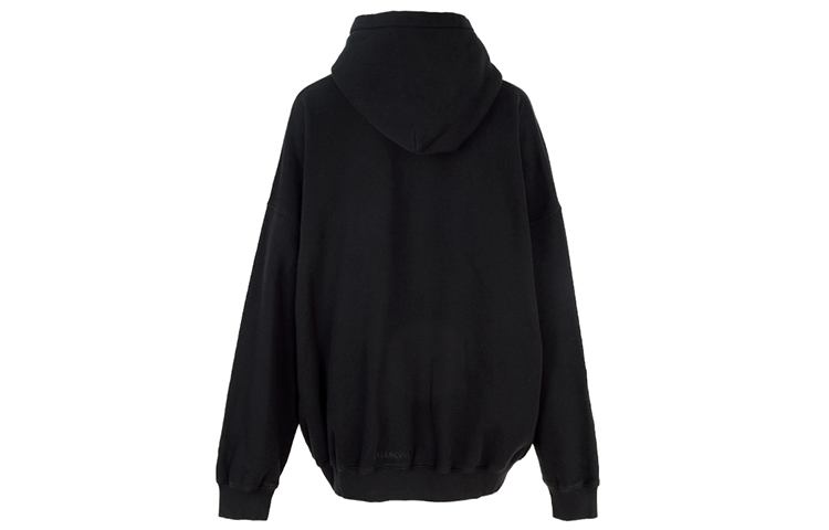 (Women) Balenciaga SS22 Hulk Graphic Oversized Hoodie Black 651799TLV581000 圖 3