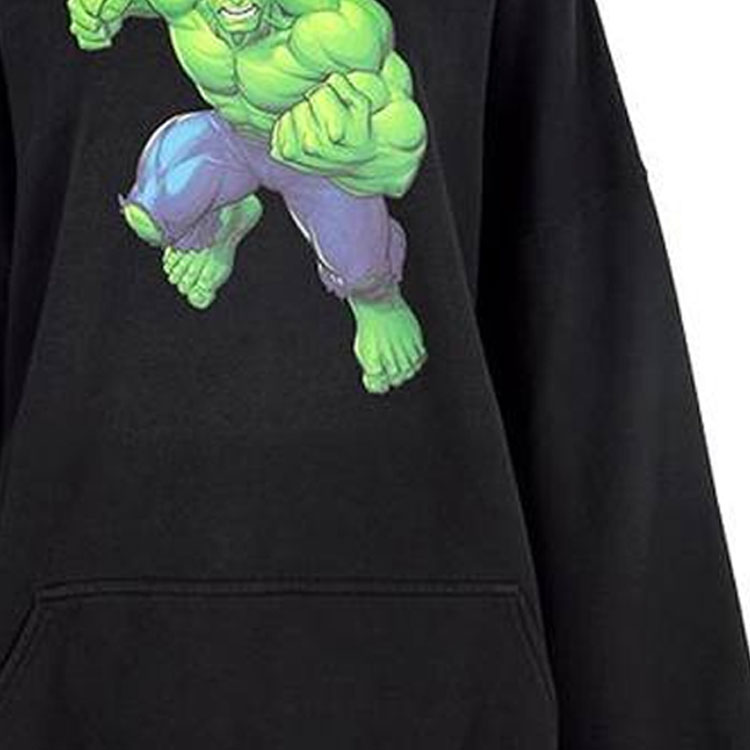 (Women) Balenciaga SS22 Hulk Graphic Oversized Hoodie Black 651799TLV581000 圖 9