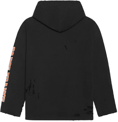 (W) Balenciaga Sudadera con Capucha Estampado Letras SS22 Ajuste Regular Negra 670946TLVJ30107 Lookbook (W) Balenciaga Sudadera con Capucha Estampado Letras SS22 Ajuste Regular Negra 670946TLVJ30107