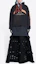Shop (W) Balenciaga Sudadera con Capucha Estampado Letras SS22 Ajuste Regular Negra 670946TLVJ30107