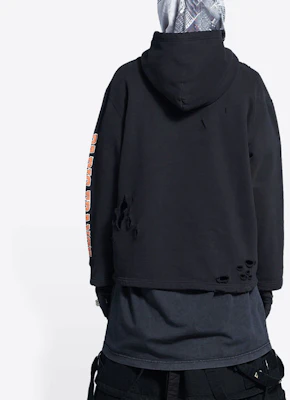(W) Balenciaga Sudadera con Capucha Estampado Letras SS22 Ajuste Regular Negra 670946TLVJ30107 Purchase (W) Balenciaga Sudadera con Capucha Estampado Letras SS22 Ajuste Regular Negra 670946TLVJ30107