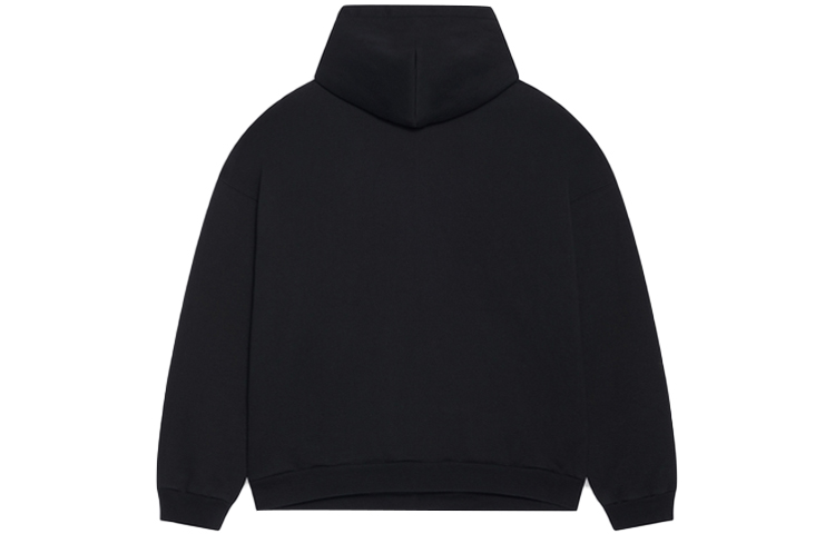 (Women) Balenciaga SS22 Letter Print Oversized Black Hoodie. 675003TLVF21069 圖 3