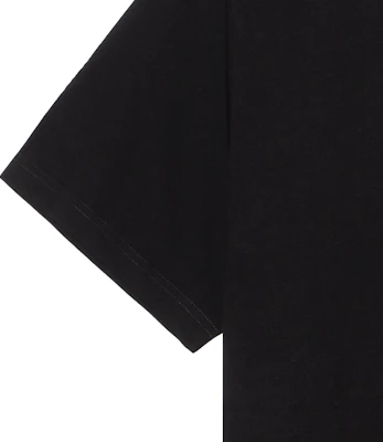 (Women) Balenciaga SS22 Logo Embroidered Cropped Loose Fit T-Shirt Black 641655TKVJ11070 Details for (Women) Balenciaga SS22 Logo Embroidered Cropped Loose Fit T-Shirt Black 641655TKVJ11070