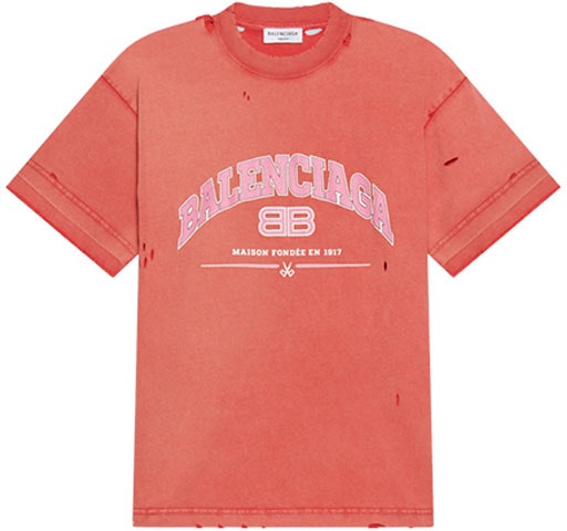 women-balenciaga-ss-22-maison-vintage-distressed-logo-t-shirt-orange-short-sleeve-612965-tlvj-16441
