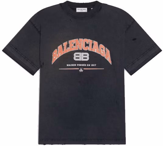 women-balenciaga-ss-22-maison-vintage-distressed-oversized-logo-t-shirt-women-black-612965-tlvj-11074