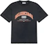 Buy (W) Camiseta negra Balenciaga SS22 Maison Vintage Oversized Logo para mujer. 612965TLVJ11074