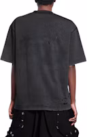 Details for (W) バレンシアガ SS22 メゾン ヴィンテージ ロゴ Tシャツ レディース ブラック オーバーサイズ 612965TLVJ11074
