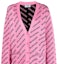 Details for (W) Cárdigan Rosa Balenciaga SS22 de Punto con Logo por Toda Parte para Mujer. 704456T32335231