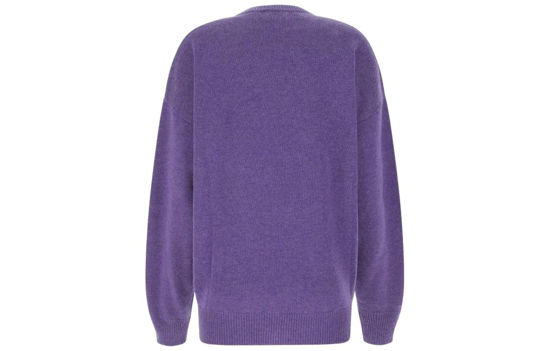 (Women) Balenciaga SS22 Purple Logo Print Knit Pullover Sweater Women. 681968T41235300 圖 3