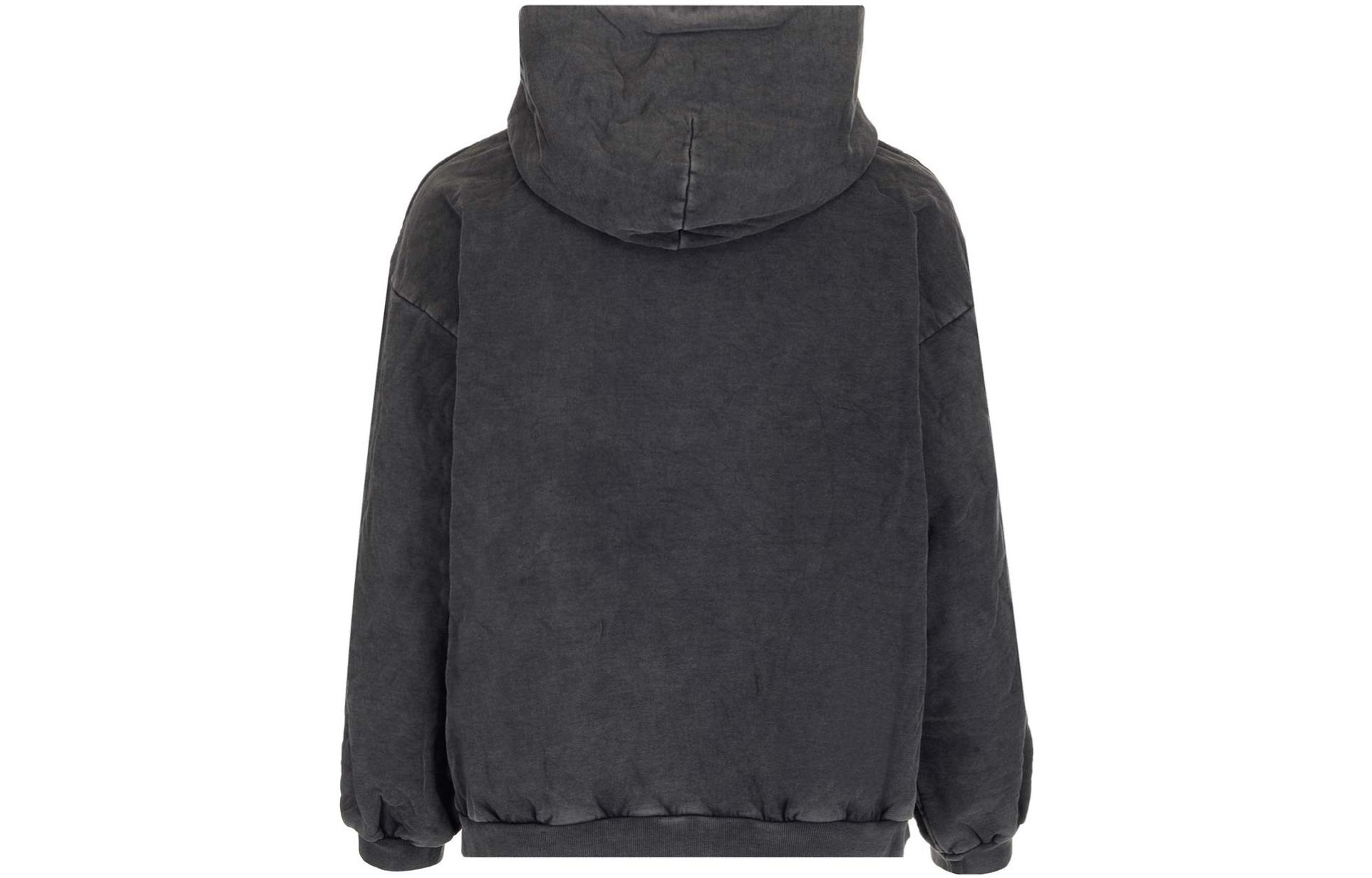 (Women) Balenciaga SS22 Wheat Logo  Hoodie Dark Gray. 697874TMV990100 圖 3