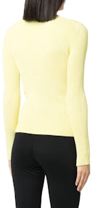 (W) Balenciaga SS22 黃色logo羅紋針織圓領毛衣 691969T51697200 Purchase (W) Balenciaga SS22 黃色logo羅紋針織圓領毛衣 691969T51697200