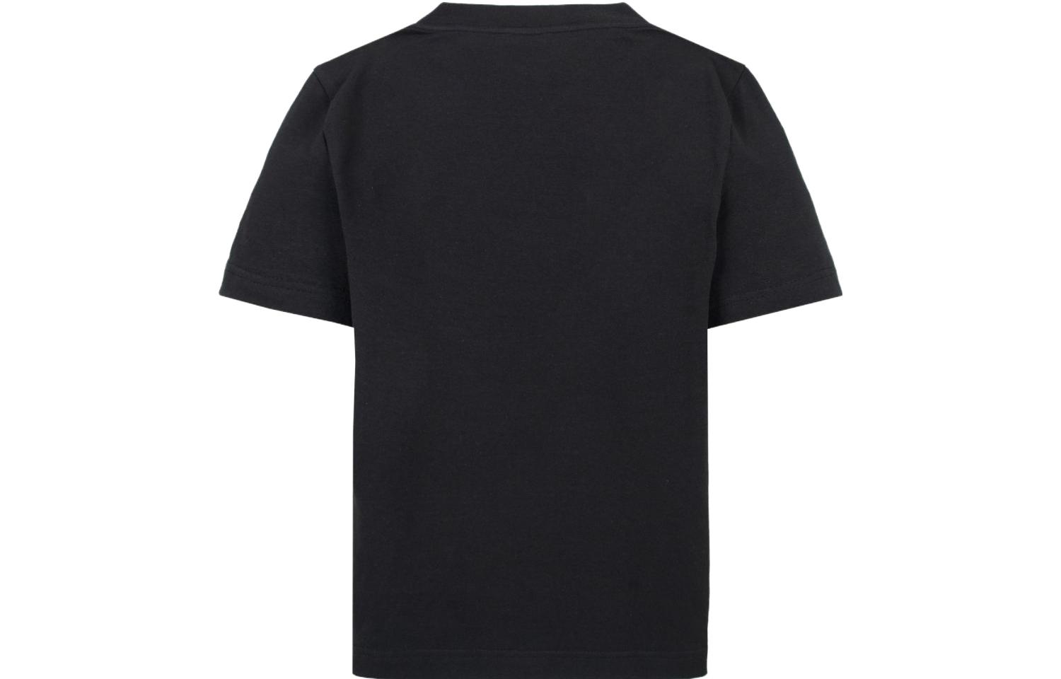 (Women) Balenciaga SS23  Black Crewneck Casual T-Shirt with Label Patch. 745019TOVD51055 圖 3