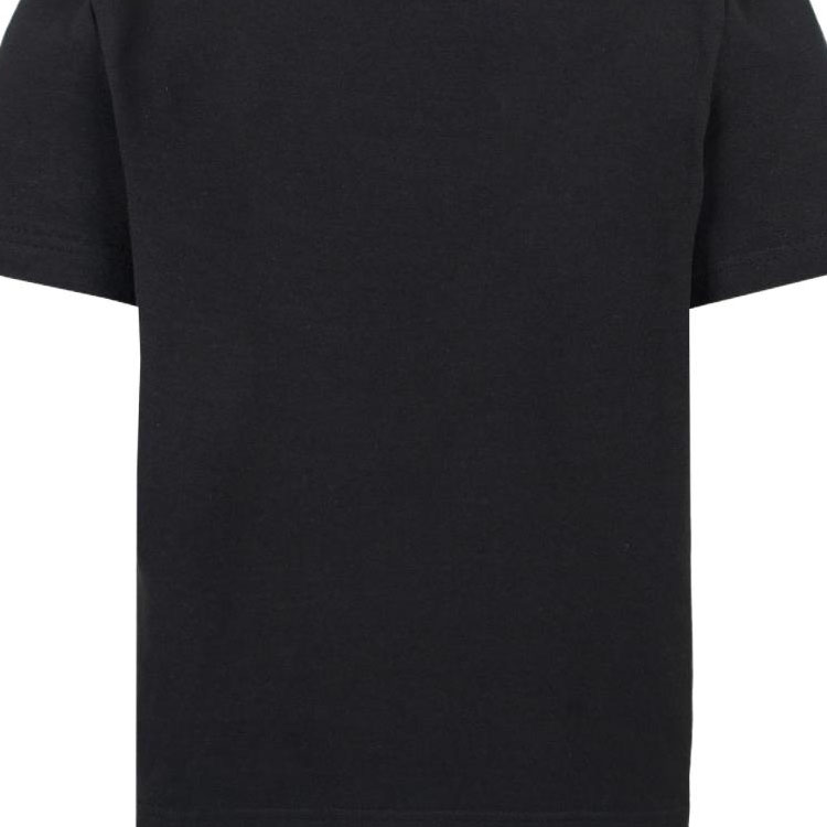 (Women) Balenciaga SS23  Black Crewneck Casual T-Shirt with Label Patch. 745019TOVD51055 圖 7