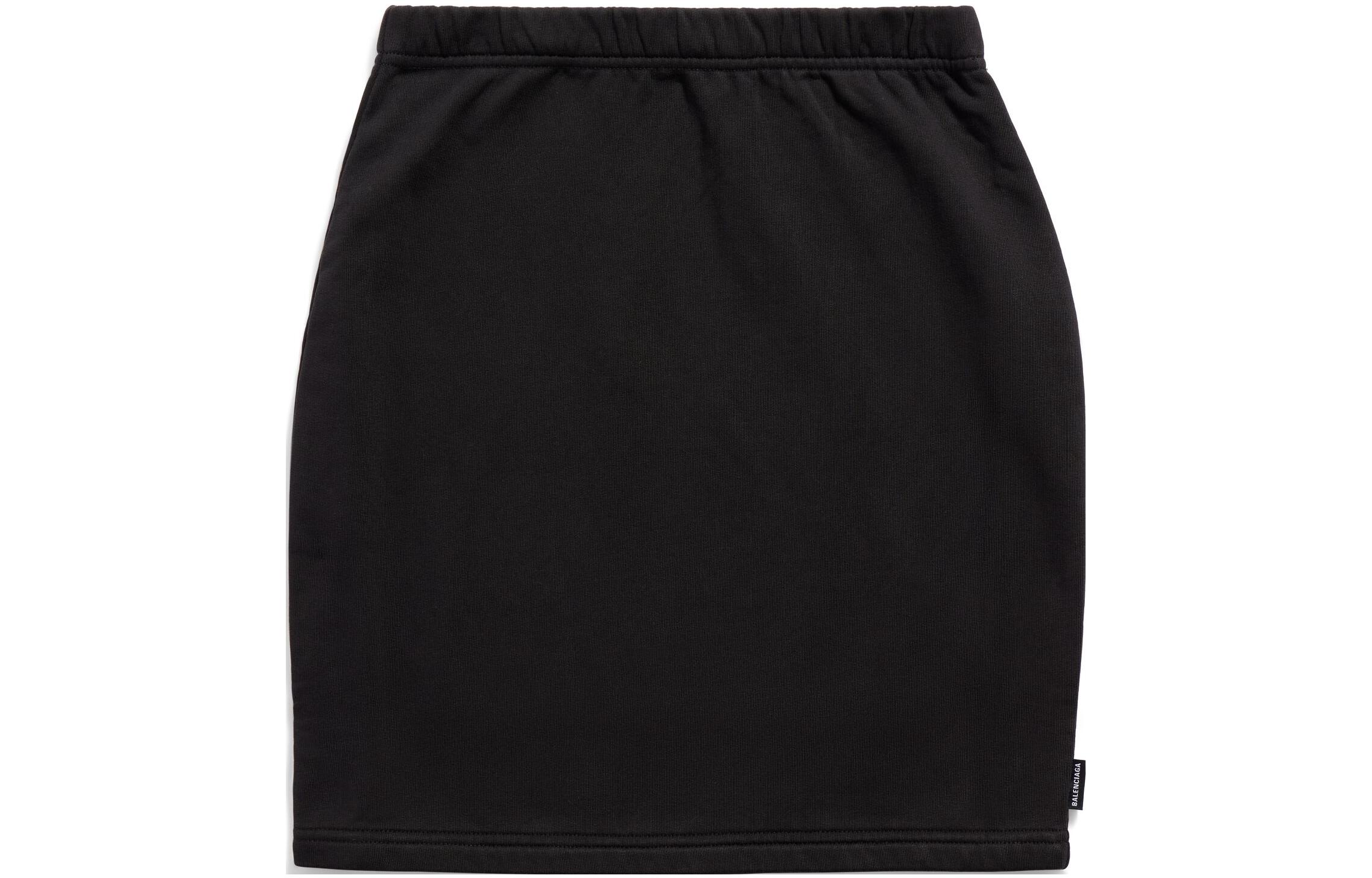 Order (Women) Balenciaga SS23  Black Elastic Waist Casual Short Skirt. 748166TMVP81055
