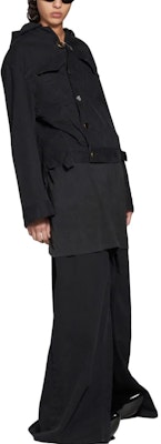 (Women) Balenciaga SS23 Black Hooded Denim Jacket with Embellished Buttons. 702435TNW111700 Shop (Women) Balenciaga SS23 Black Hooded Denim Jacket with Embellished Buttons. 702435TNW111700