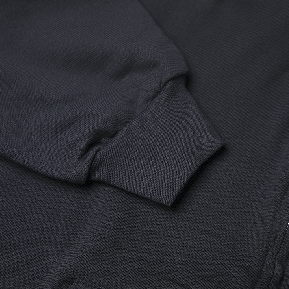 Purchase (W) Balenciaga SS23 黑色連帽拉鍊寬鬆版套頭運動衫。 744454TOVD61055