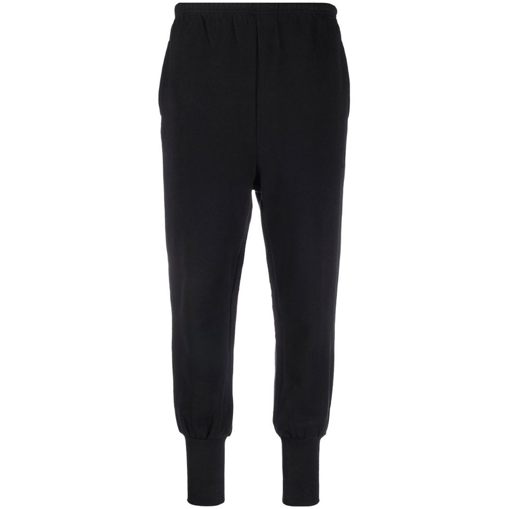(Women) Balenciaga SS23  Black Knit Logo Joggers with Elastic Waistband. 698388TMVC62020
