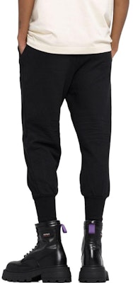 (W) 巴黎世家 SS23 黑色针织松紧腰标志长裤 698388TMVC62020 Purchase (W) 巴黎世家 SS23 黑色针织松紧腰标志长裤 698388TMVC62020