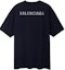 Order (W) Balenciaga SS23 黑色水鑽標誌短袖T恤。 641655TNVU31073