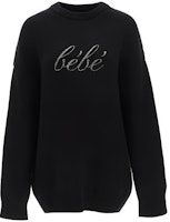 (Women) Balenciaga SS23 Black Long Sleeve Sweatshirt with Letter Print. 682001-T3225-1000 (Women) Balenciaga SS23 Black Long Sleeve Sweatshirt with Letter Print. 682001-T3225-1000