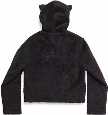 (W) Balenciaga SS23 黑色拉鏈絨毛連帽外套 常規版型。 746476TOQ111000 Lookbook (W) Balenciaga SS23 黑色拉鏈絨毛連帽外套 常規版型。 746476TOQ111000