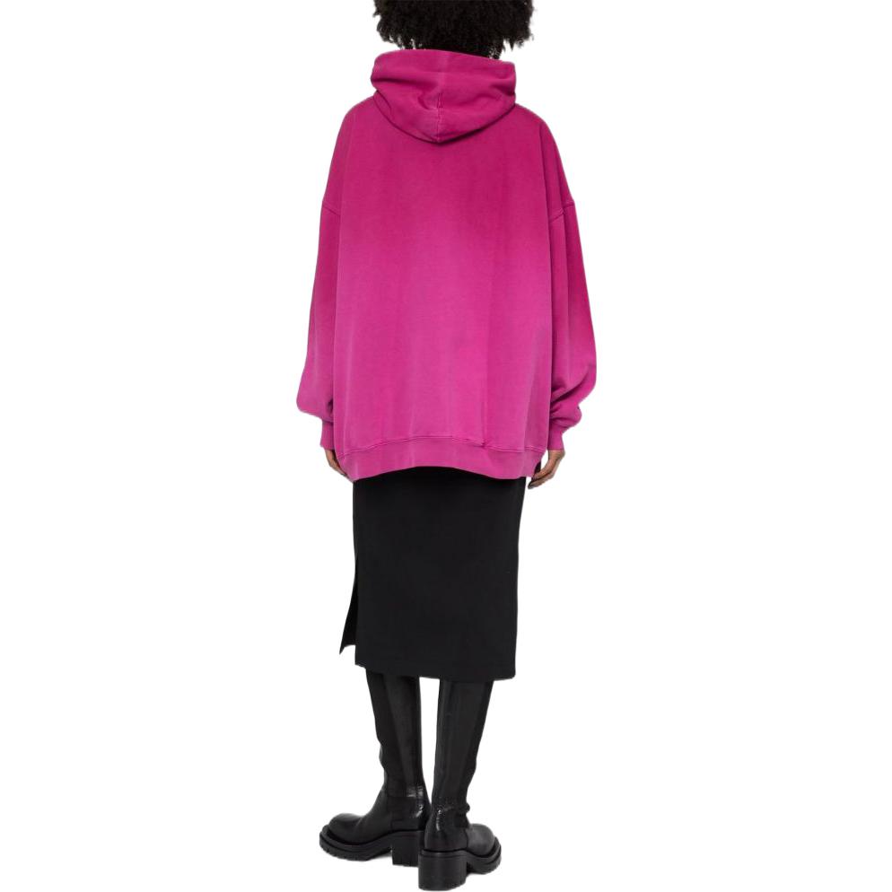 (Women) Balenciaga SS23  Logo Printed Hoodie in Pink. 620947TMVB15566 圖 4