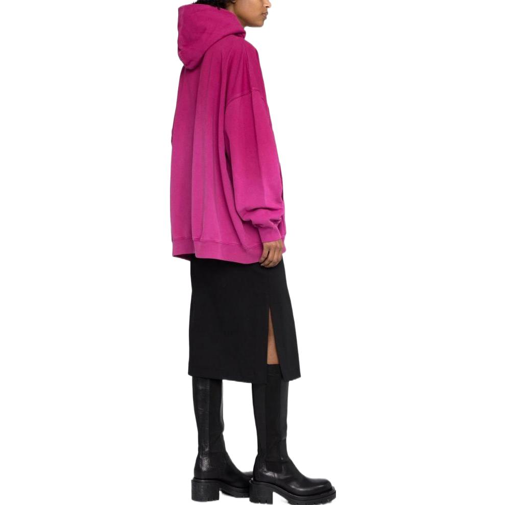 (Women) Balenciaga SS23  Logo Printed Hoodie in Pink. 620947TMVB15566 圖 5