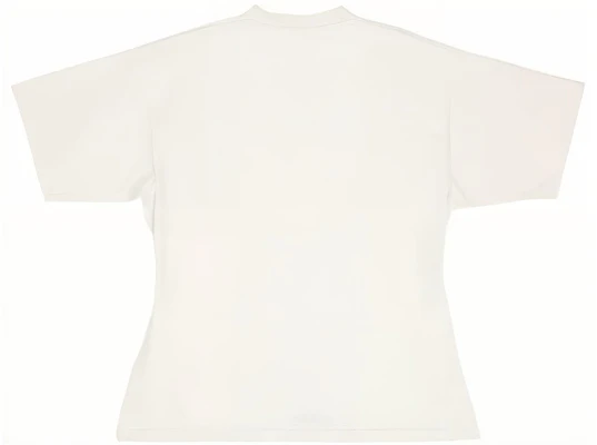 (W) 巴黎世家 SS23 白色刺绣Logo宽松版T恤 724524TNVM79121 Lookbook (W) 巴黎世家 SS23 白色刺绣Logo宽松版T恤 724524TNVM79121