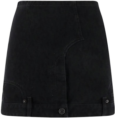 (W) 발렌시아가 SS23 슬림핏 솔리드 버튼 쇼츠 스커트. 750955TNW111700 Order (W) 발렌시아가 SS23 슬림핏 솔리드 버튼 쇼츠 스커트. 750955TNW111700