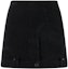 Order (W) 발렌시아가 SS23 슬림핏 솔리드 버튼 쇼츠 스커트. 750955TNW111700