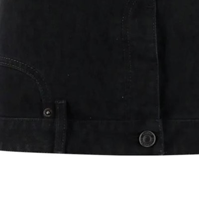 (W) 발렌시아가 SS23 슬림핏 솔리드 버튼 쇼츠 스커트. 750955TNW111700 Details for (W) 발렌시아가 SS23 슬림핏 솔리드 버튼 쇼츠 스커트. 750955TNW111700