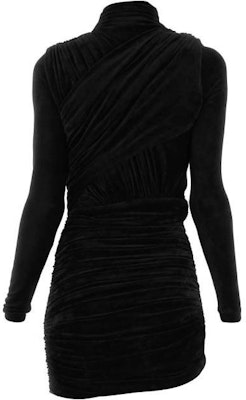 (W) 발렌시아가 SS23 블랙 미니멀리스트 롱슬리브 캐주얼 드레스 725098TKQ221000 Lookbook (W) 발렌시아가 SS23 블랙 미니멀리스트 롱슬리브 캐주얼 드레스 725098TKQ221000