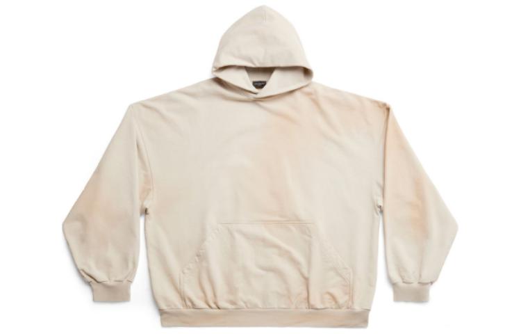 (Women) Balenciaga SS23 Gradient Logo Hoodie  Oversized Fit in Khaki. 739024TOVF39199 圖 2