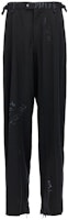 (Women) Balenciaga SS23 Graffiti Logo Print Straight-Leg Pants Regular Fit Women Black 738848TOT031000 (Women) Balenciaga SS23 Graffiti Logo Print Straight-Leg Pants Regular Fit Women Black 738848TOT031000
