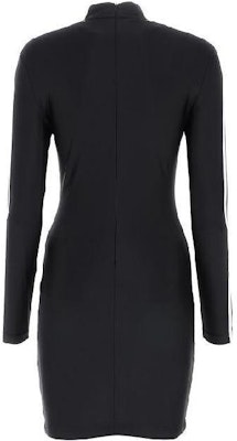 (W) 발렌시아가 SS23 로고 프린트 하이넥 롱슬리브 미디 드레스 블랙 728939TYK071000 Lookbook (W) 발렌시아가 SS23 로고 프린트 하이넥 롱슬리브 미디 드레스 블랙 728939TYK071000