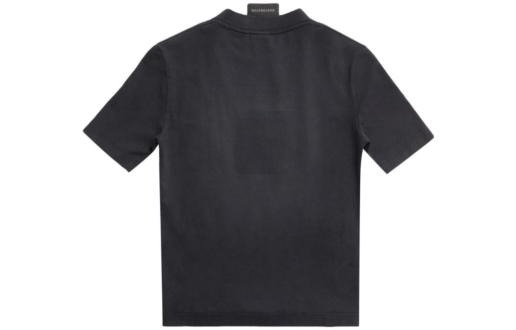 (Women) Balenciaga SS23 Polaroid Photo Print Black Short Sleeve T-Shirt Women. 745019TOVC71055 圖 3