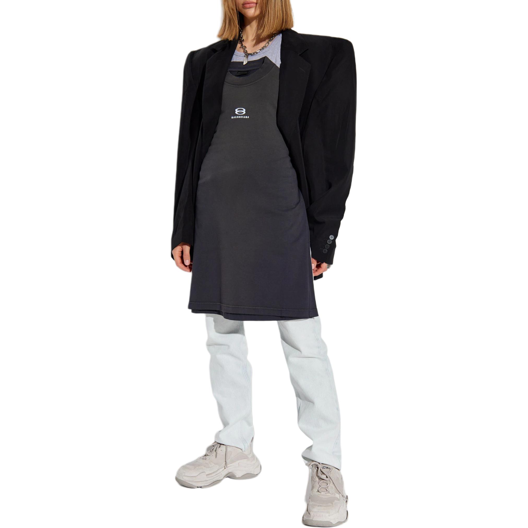 Purchase (W) Balenciaga SS24 Pullover Kolar Bulat Biasa Fit - Pelbagai Warna 791711TPVG9