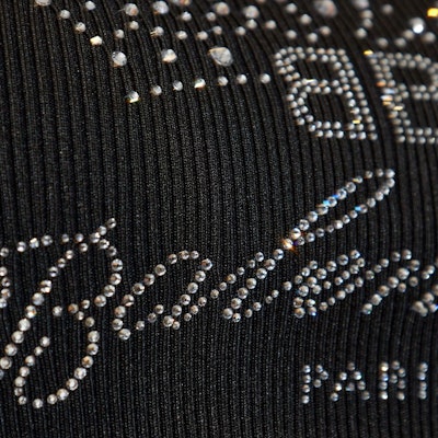 (W) 巴黎世家 SS24 水钻装饰常规版型背心 黑色 794133T16941070 Shop (W) 巴黎世家 SS24 水钻装饰常规版型背心 黑色 794133T16941070