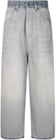 (Women) Balenciaga SS24 Washed Straight-Leg Jeans Light Blue Women’s Regular Fit. 773771TDW154209 (Women) Balenciaga SS24 Washed Straight-Leg Jeans Light Blue Women’s Regular Fit. 773771TDW154209