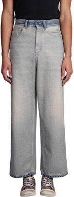 (W) 巴黎世家 SS24 浅蓝色直筒牛仔裤 女士常规版型洗旧款式 773771TDW154209 Shop (W) 巴黎世家 SS24 浅蓝色直筒牛仔裤 女士常规版型洗旧款式 773771TDW154209