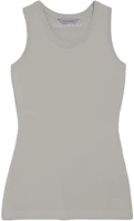 (Women) Balenciaga SS26 Sleeveless Logo Embroidered Tank Top Regular Fit Women 870175T53471013 (Women) Balenciaga SS26 Sleeveless Logo Embroidered Tank Top Regular Fit Women 870175T53471013