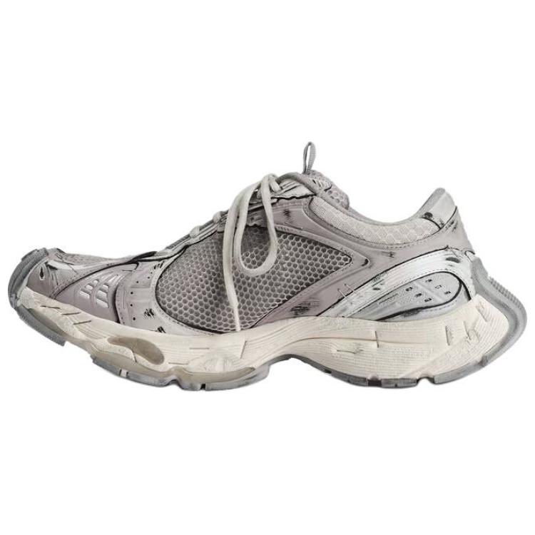 (W) Balenciaga Stapler Sneaker Beige Grey