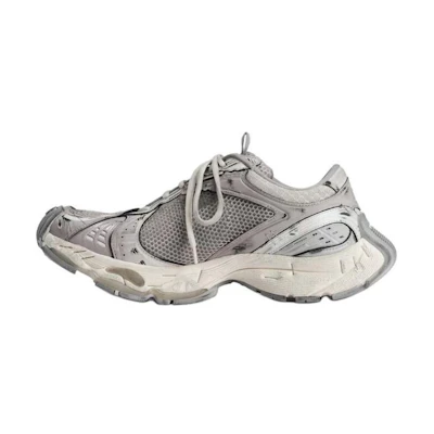 (W) Balenciaga Stapler Sneaker Beige Grey