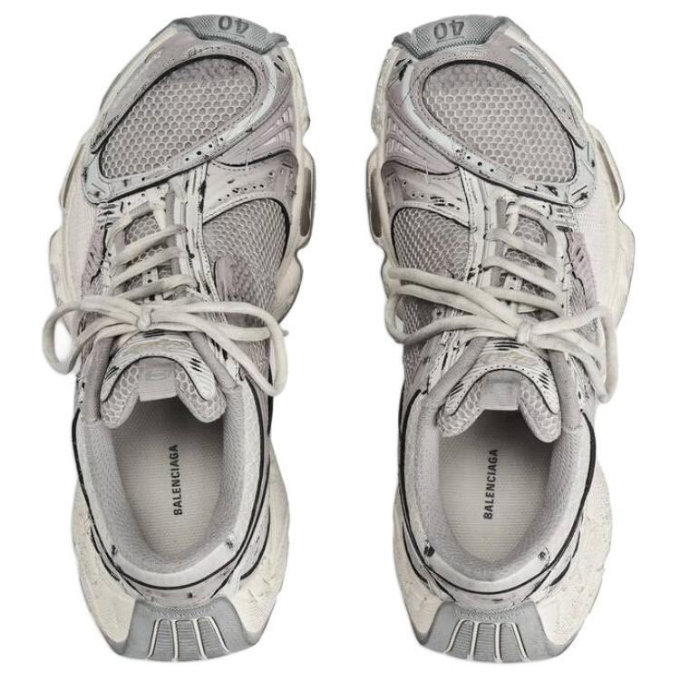 (W) Balenciaga Stapler Sneaker Beige Grey 圖 5