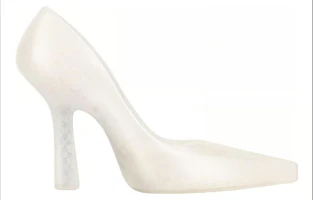 Order (W) Balenciaga Stiletto Putih 'Keanggunan Mewah' 660224W0FO11943