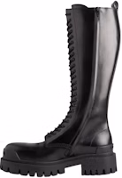 (Women) Balenciaga Strike 20mm Boots 'Black Matte Smooth Calfskin' 763557WA9601000 (Women) Balenciaga Strike 20mm Boots 'Black Matte Smooth Calfskin' 763557WA9601000