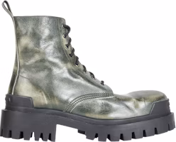 (Women) Balenciaga Strike Bootie 'Khaki' 670632-WBCP1-3128 (Women) Balenciaga Strike Bootie 'Khaki' 670632-WBCP1-3128