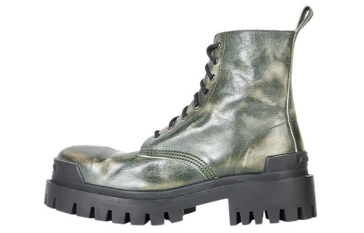 (Women) Balenciaga Strike Bootie 'Khaki'  670632-WBCP1-3128